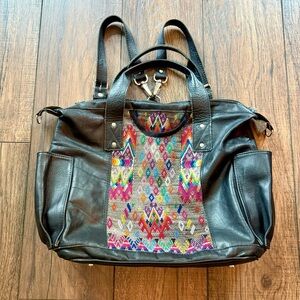 Nena & Co Convertible Day Bag Backpack Satchel & Handbag w/ Straps